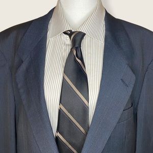 Yves Saint Laurent Regimental Striped Tie